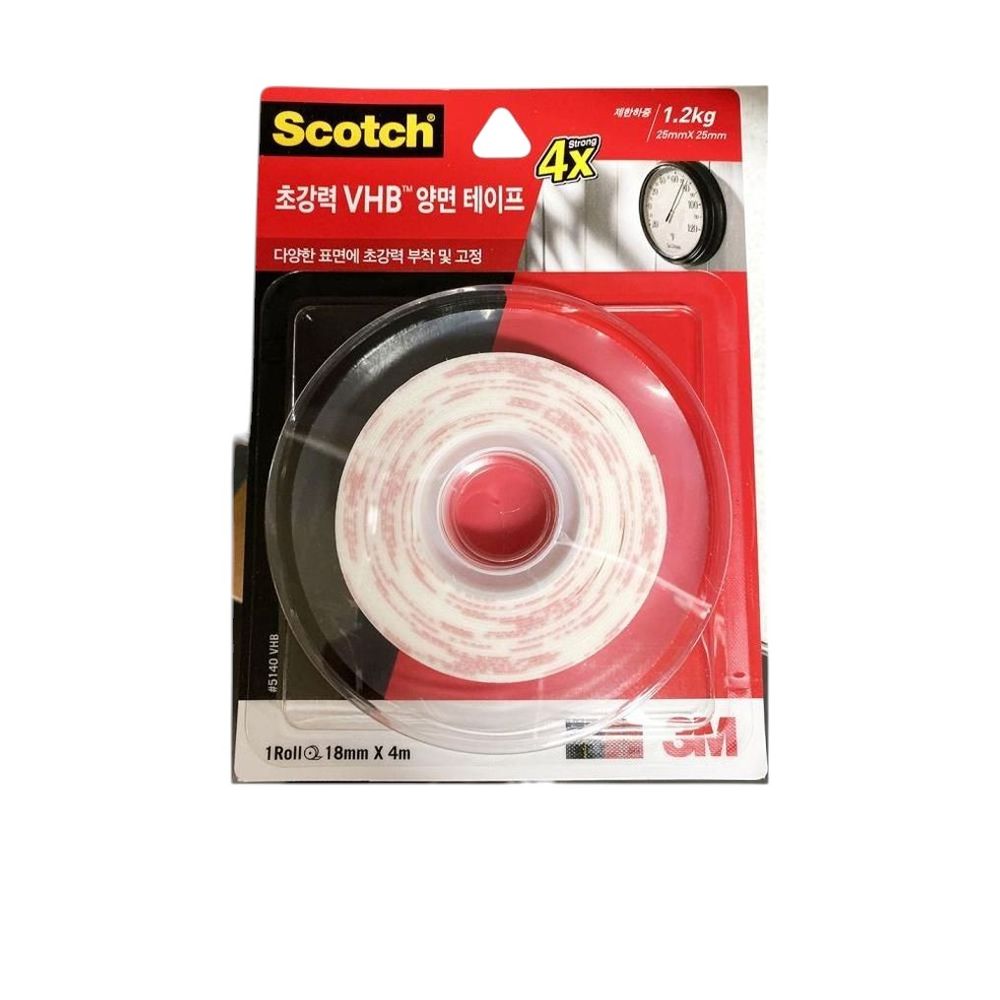 폼 양면 테이프 3M 18mmx4m x24개 식자재 용품