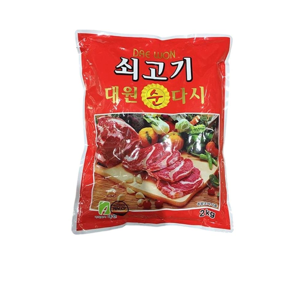 대원 쇠고기다시 식자재 식재료 2Kg x6개