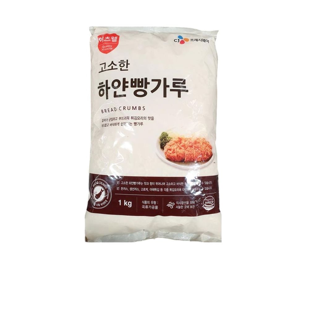식자재 식재료 도매 빵가루 이츠웰 1Kg  x6개