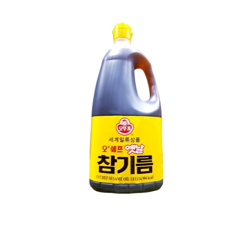 식자재 도매 유통 옛날참기름 오뚜기 1.8L  x6개