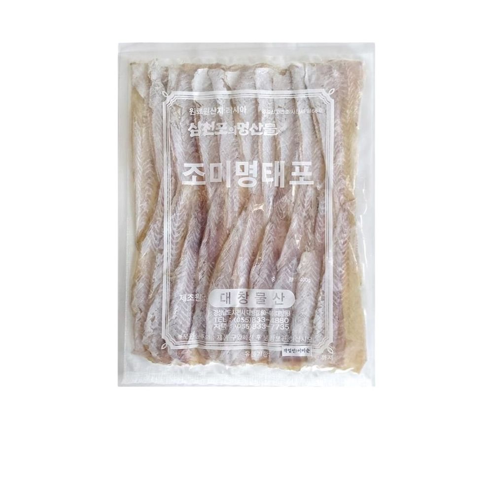 식자재 도매) 조미 명태포(대창어포 400g) 1개