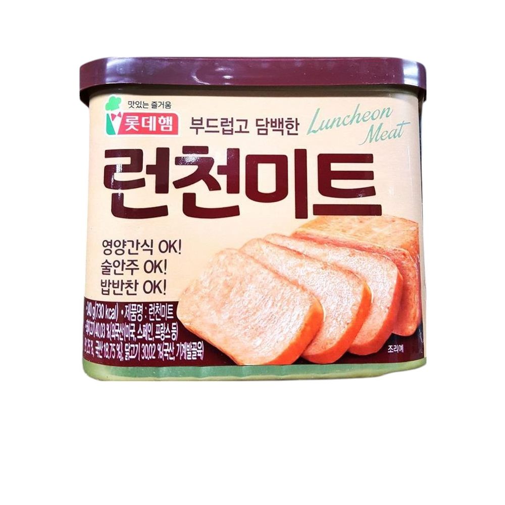 식자재 식재료 도매 런천미트햄 롯데 340g x24개
