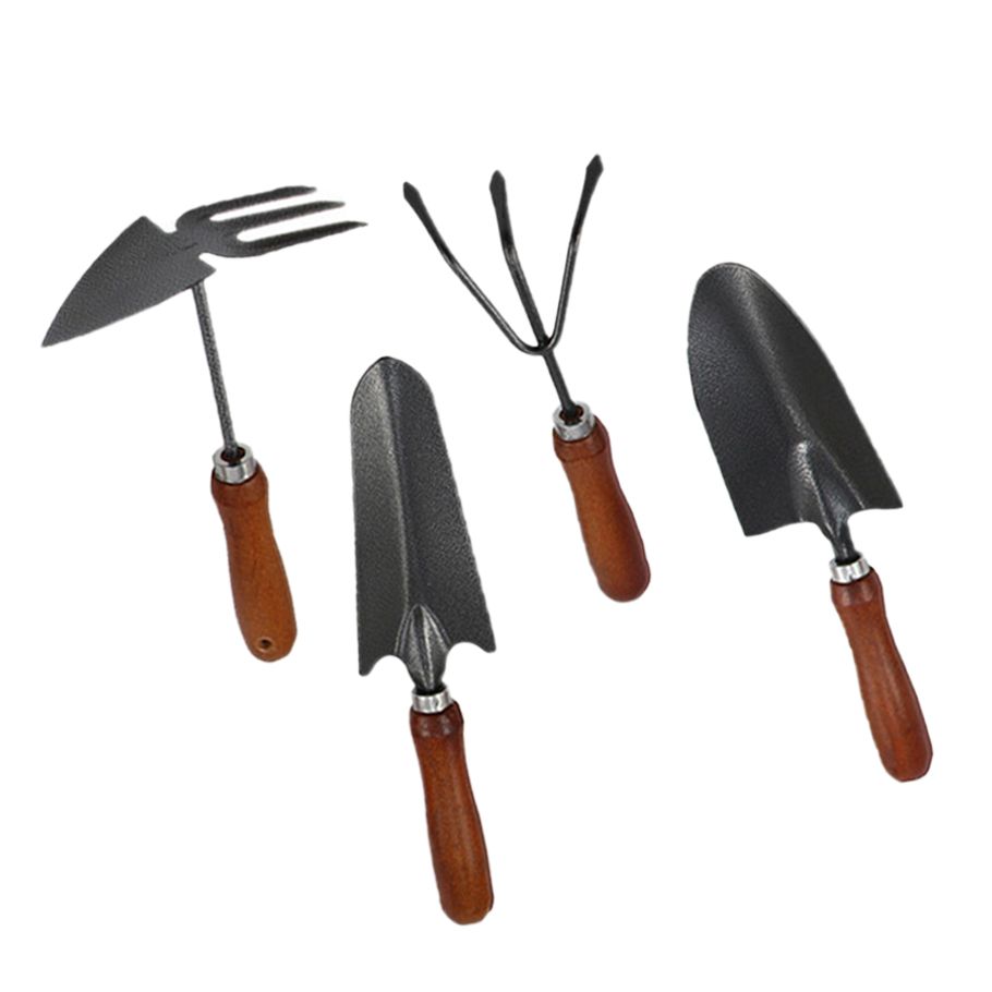 묘종삽 꽃삽 호미 약초괭이 밭호미 4PCS 플랜터S 1세트
