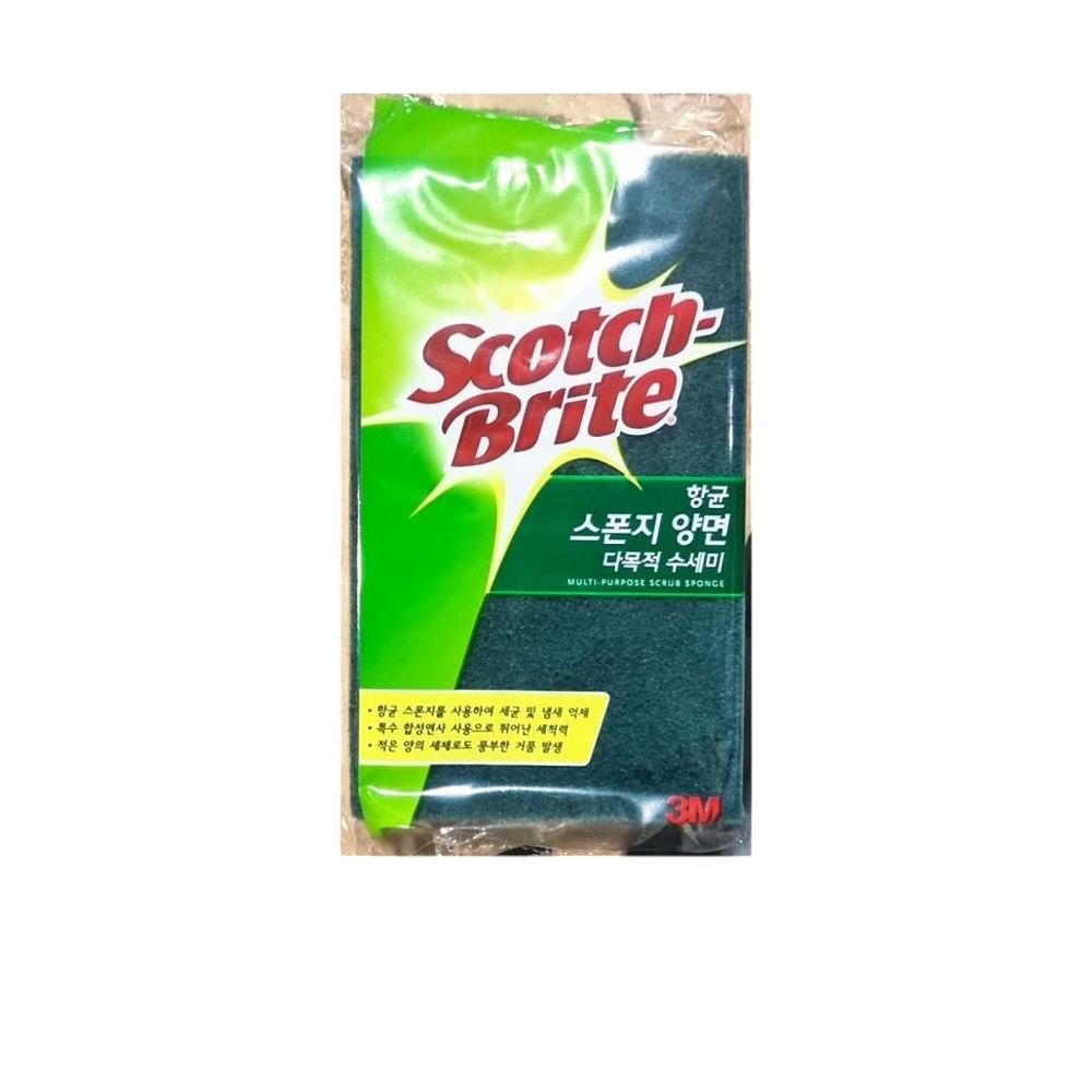 스카치브라이트 수세미 대 9x15cm 개별포장 X120개