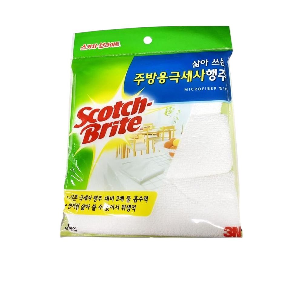 극세사행주 스카치 (32x30) 3매 x30개 -식자재 용품