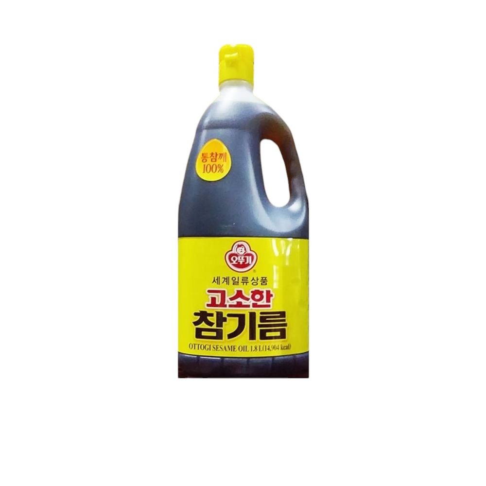 식자재 유통 고소한참기름 오뚜기 1.8L x6개