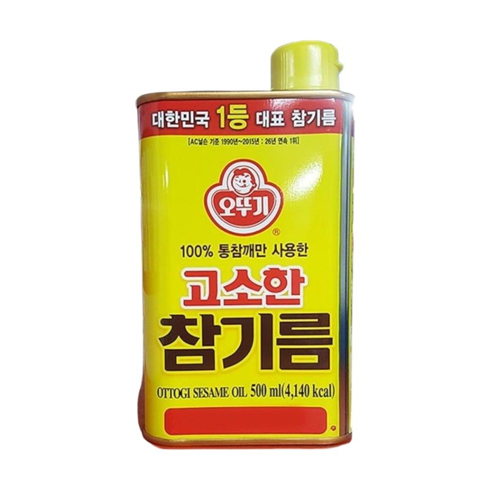 식자재 유통 고소한참기름 오뚜기 500g x12개