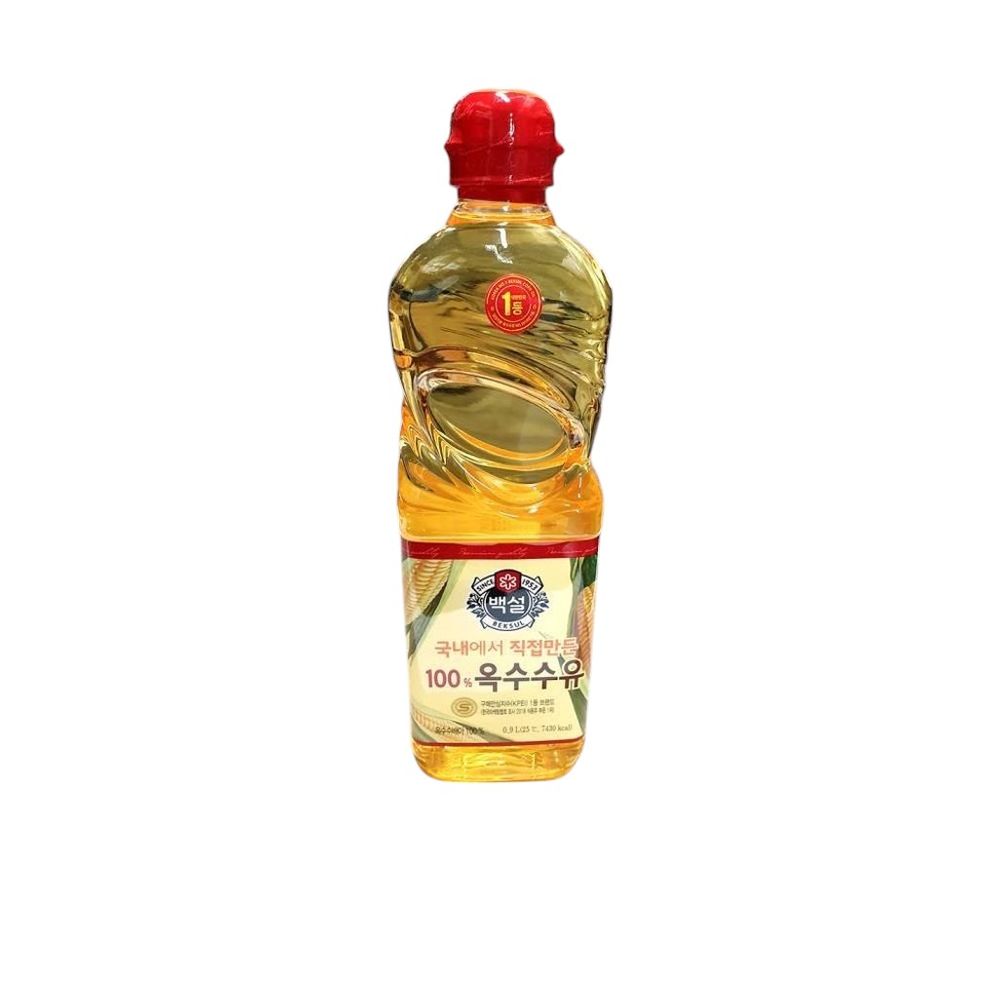 식자재 도매) 옥수수식용유(백설 900ml) x20개