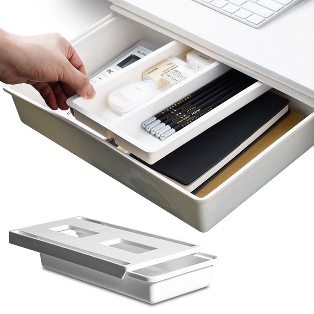 부착식 히든 서랍 소 슬라이딩 책상 식탁 서랍장 옷장