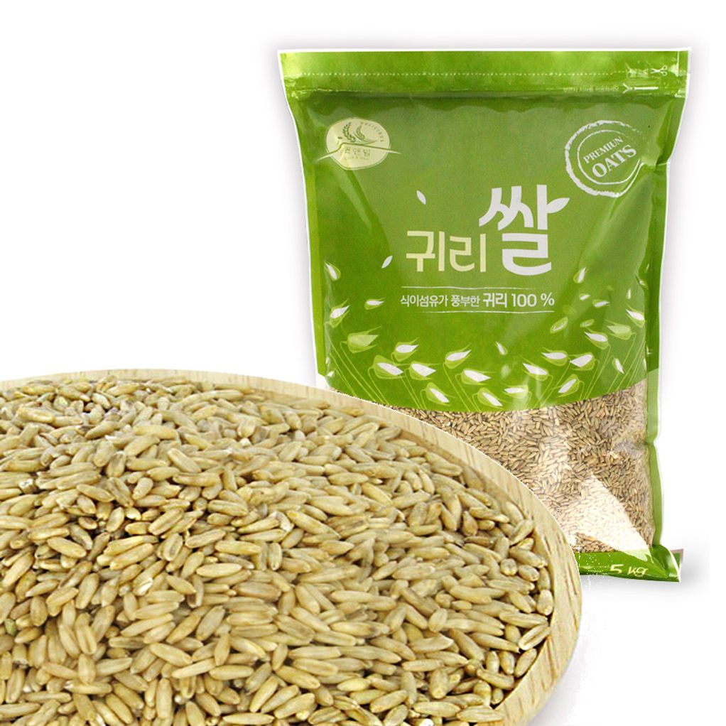 캐나다산 오트밀 통귀리 곡물 귀리5kg