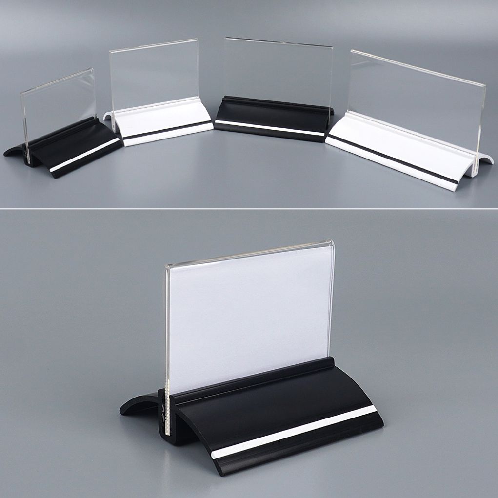 양면 타원받침 T자형 꽂이 90x50~150x70 아크릴꽂이