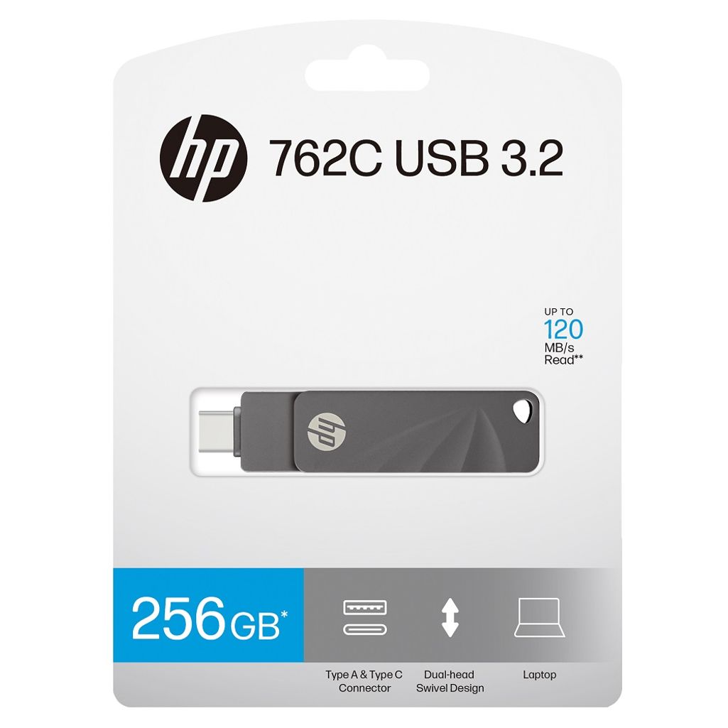 HP 762C OTG USB 3.2 Flash Drives 휴대용 저장장치 256GB