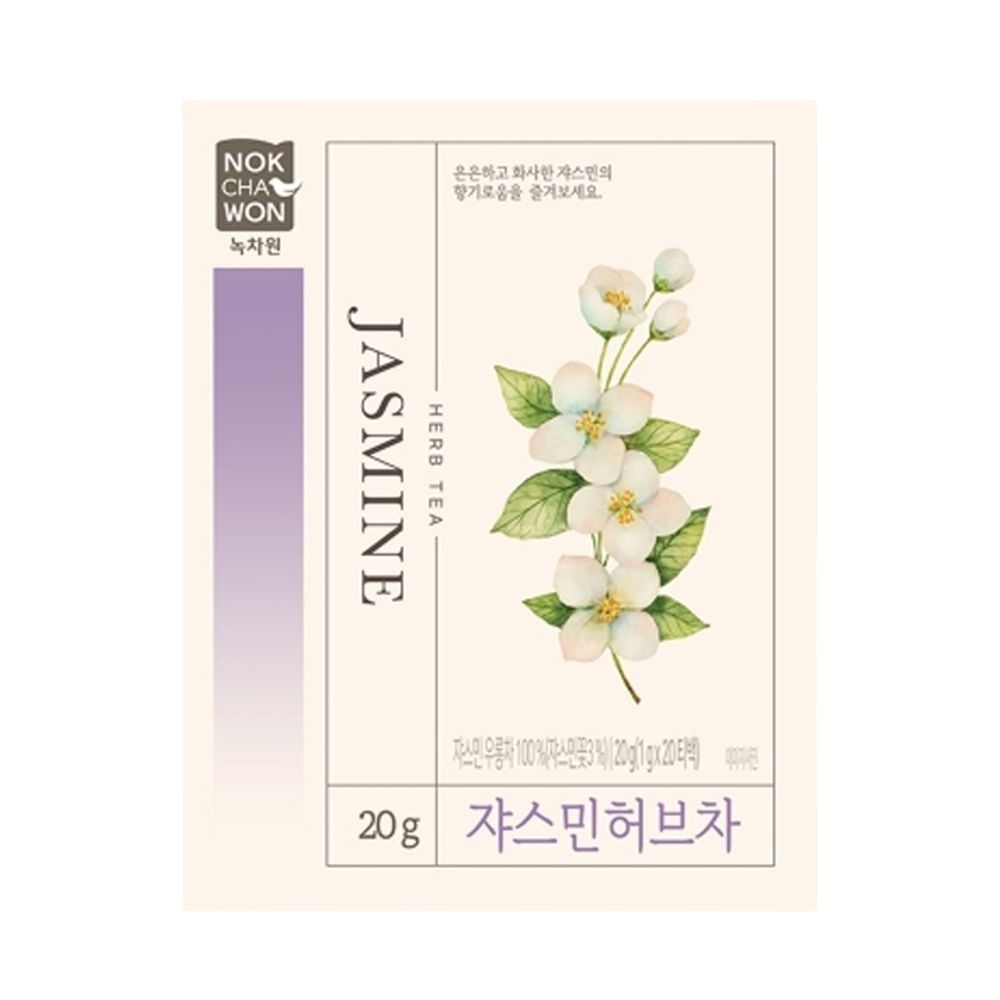 녹차원 쟈스민 허브차 20티백
