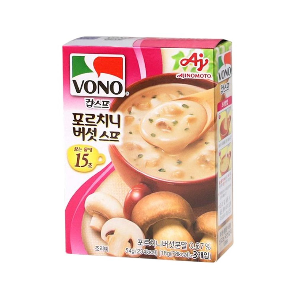 보노 컵스프 포르치니버섯맛 54g X 10개