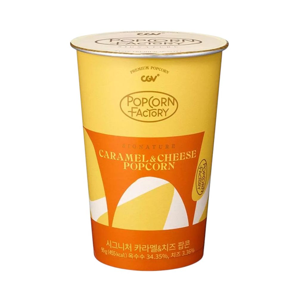 CGV 시그니처 카라멜 앤 치즈 팝콘 95g x 12