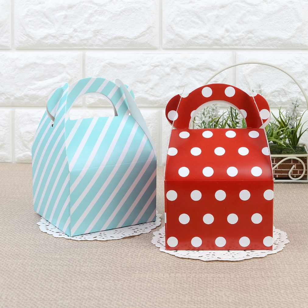 접이식 미니 컬러 손잡이 선물상자