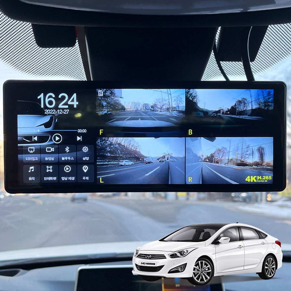i40 호환 터치LCD 호크W9 블랙박스
