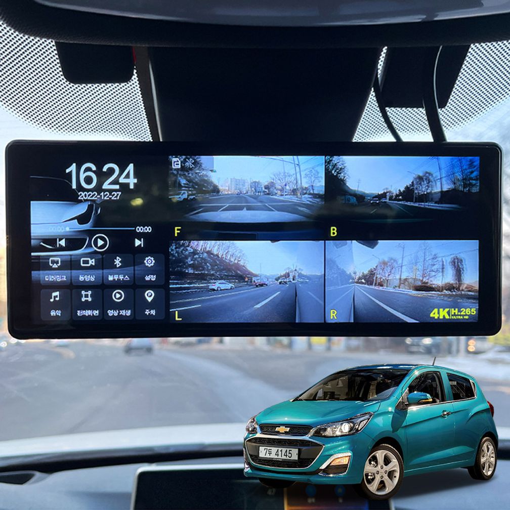 더뉴스파크 호환 터치LCD 호크W9 블랙박스