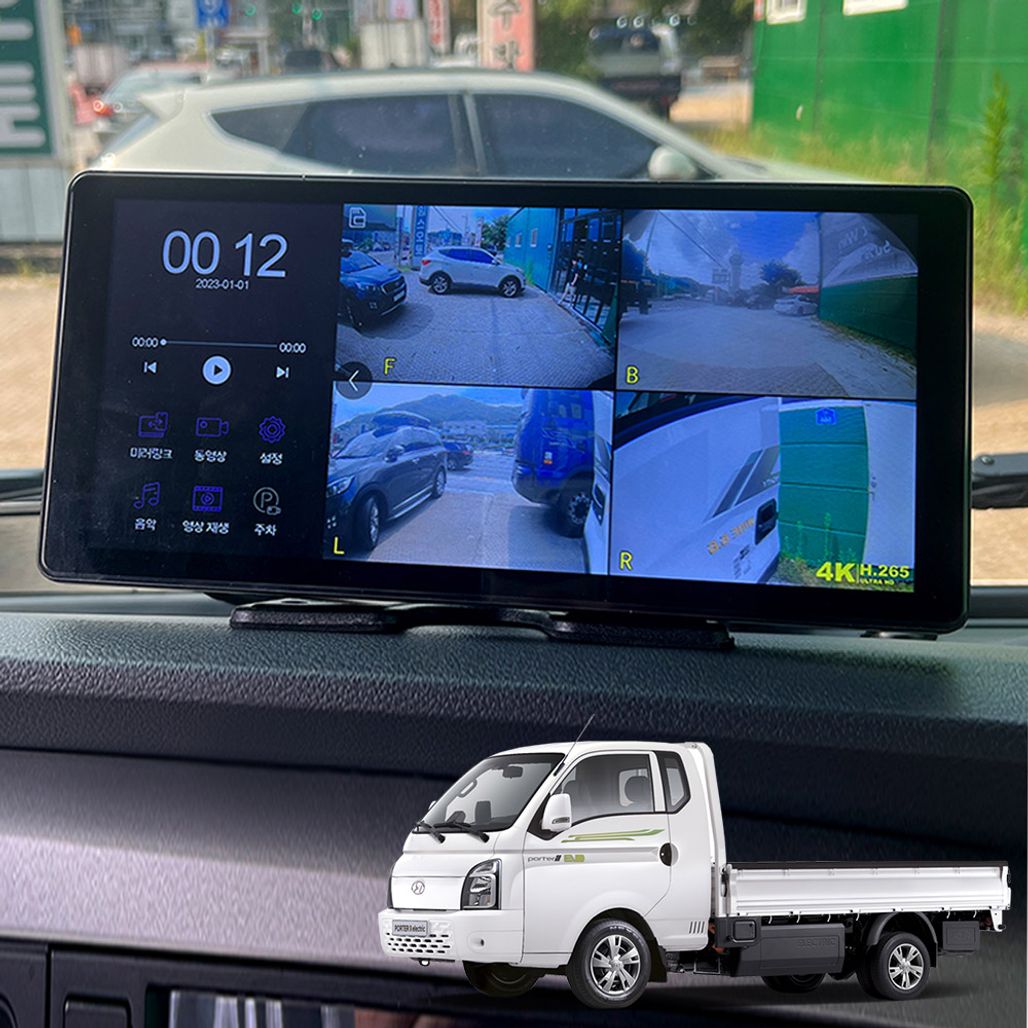 포터EV LCD터치센서 호크WS10 블랙박스