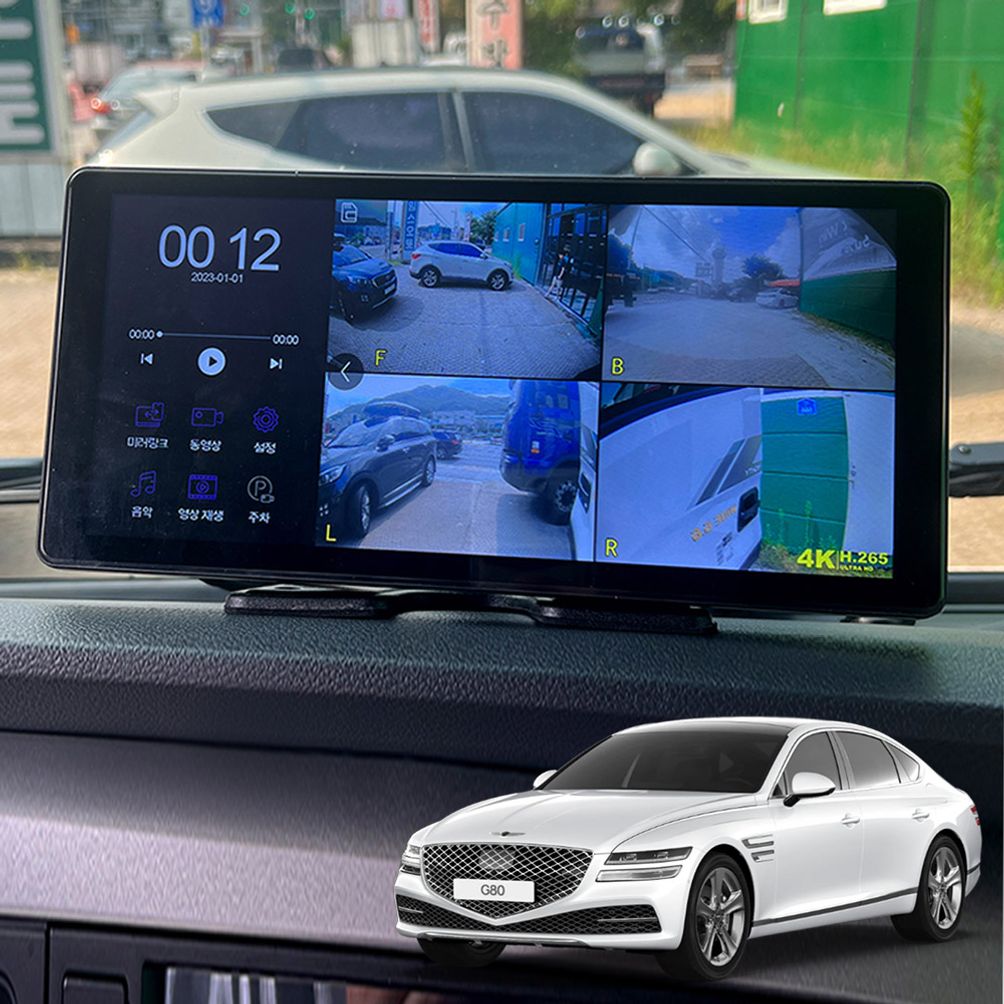 올뉴G80 LCD터치센서 호크WS10 블랙박스