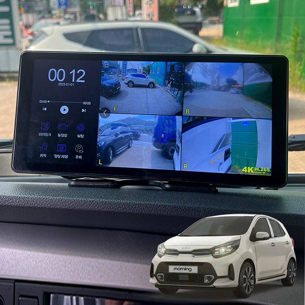 올뉴모닝 LCD터치센서 호크WS10 블랙박스
