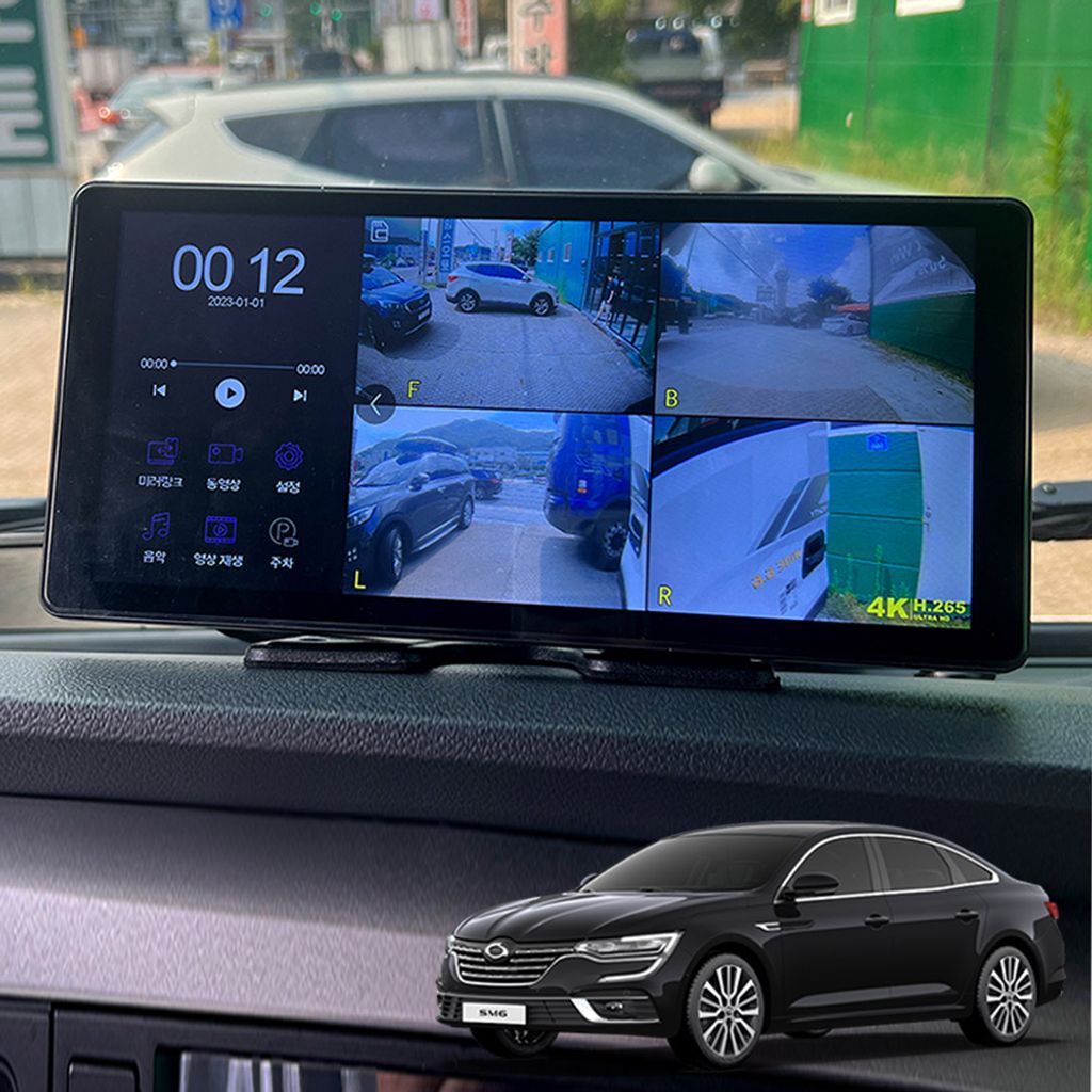 SM6 LCD터치센서 호크WS10 블랙박스