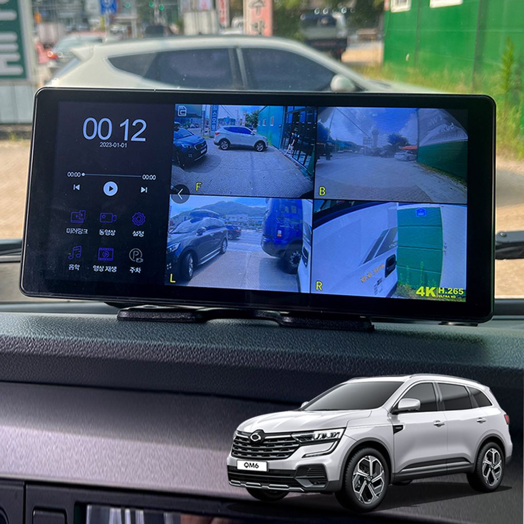QM6 LCD터치센서 호크WS10 블랙박스