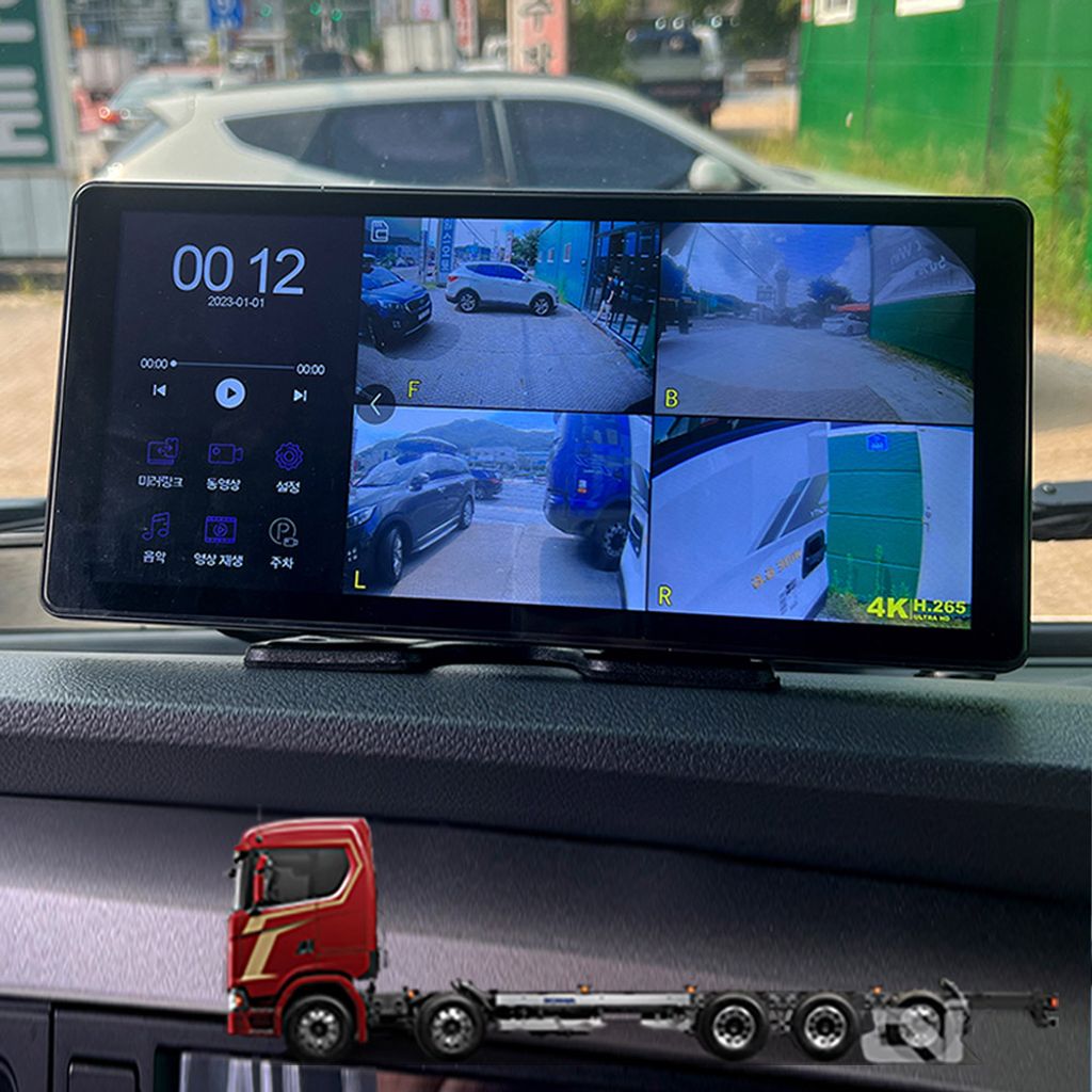스카니아 S540 LCD터치센서 호크WS10 블랙박스