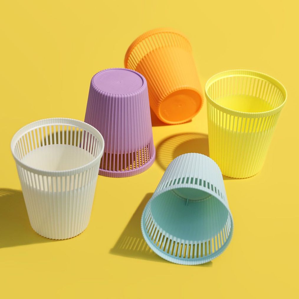 소품보관 미니 원형바스켓 2p(색상랜덤)