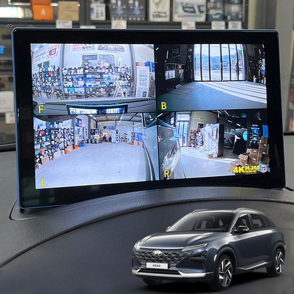 넥쏘 프리미엄 4채널 호크P 블랙박스