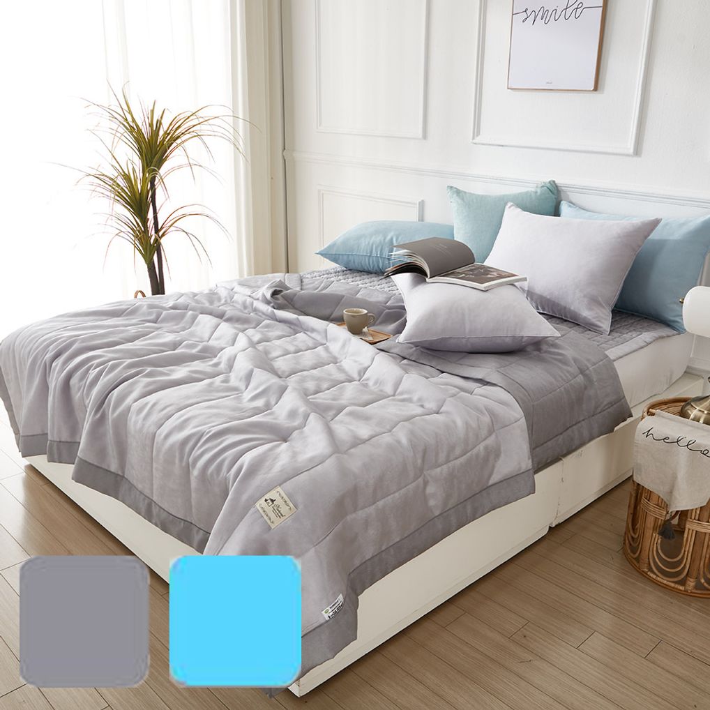 모나 인견 냉감 누빔이불KK 블루 color 단품