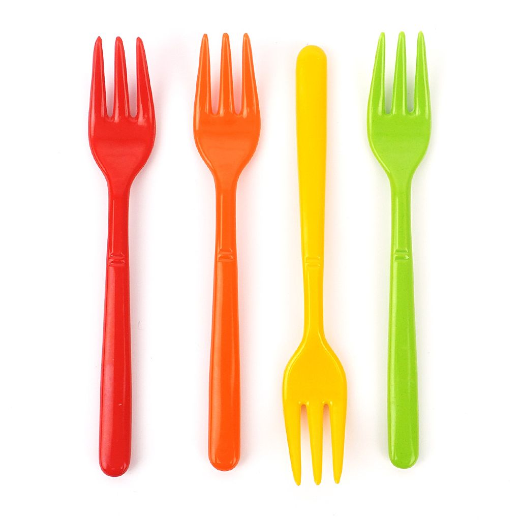 티포크 멜라민 포크 1P 다과포크