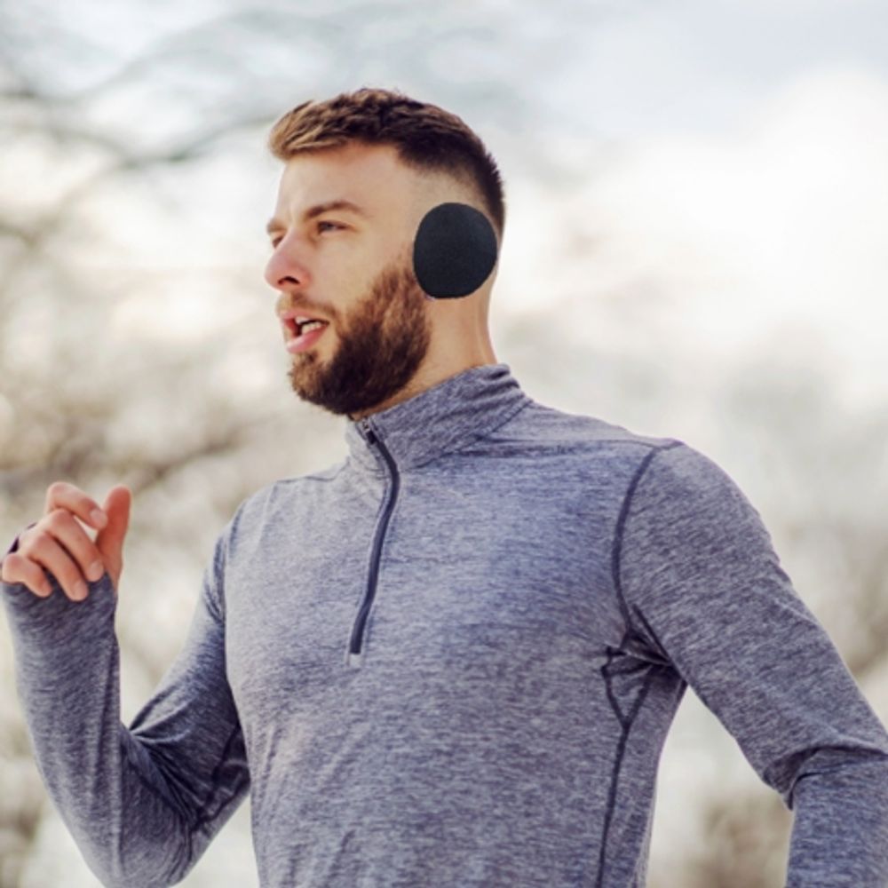 가볍고 따뜻한 겨울 필수품 초경량 방한 귀마개(블랙)