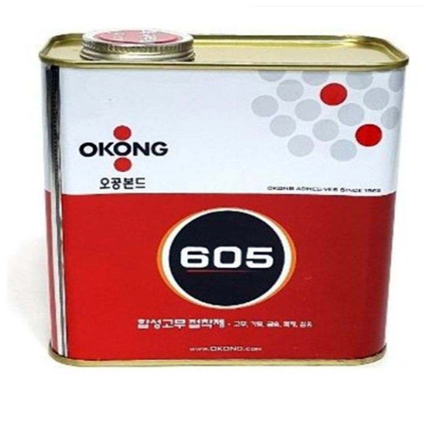 오공 605 다용도본드 합성고무접착제 3kg(1박스6개)