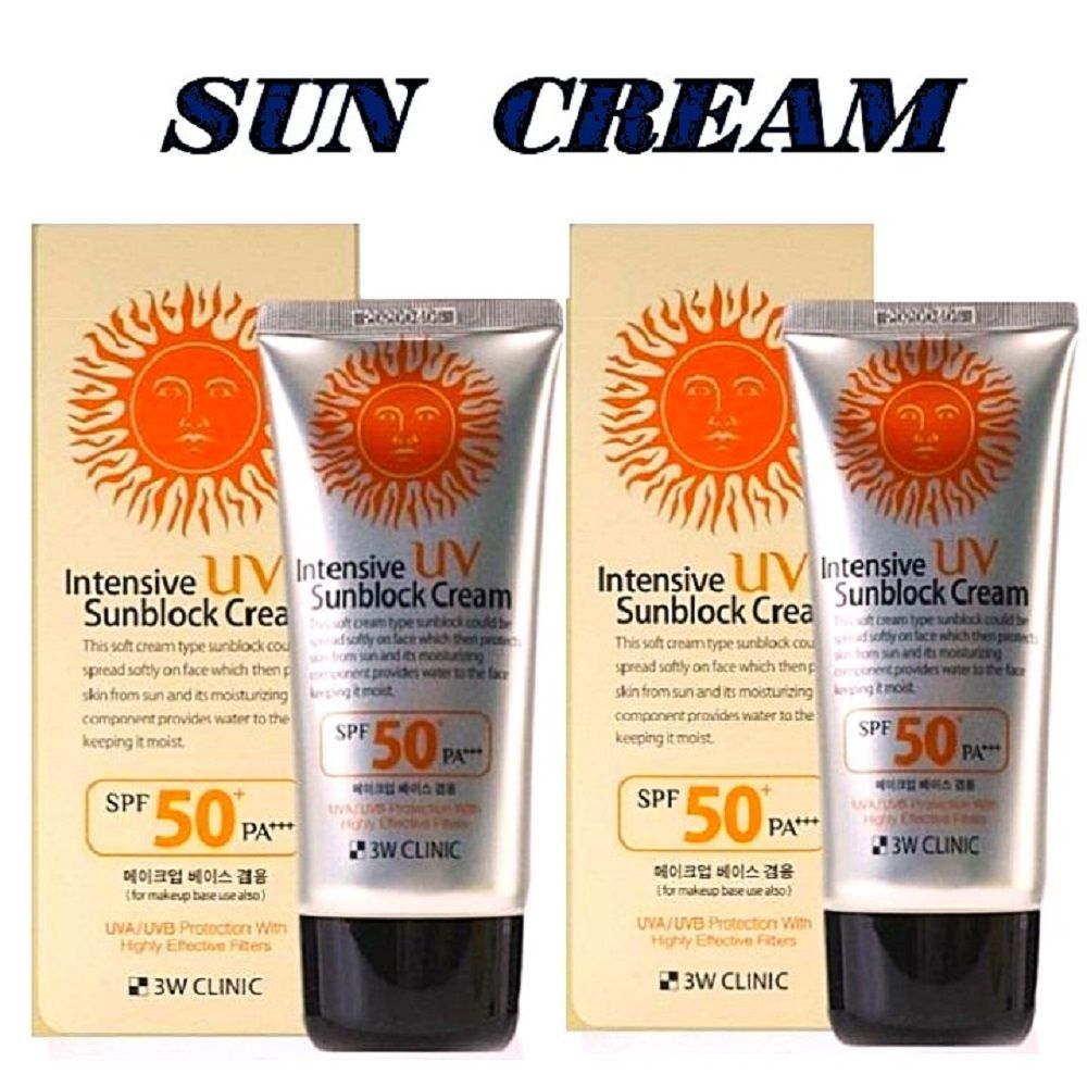 코랜스-인텐시브 UV 선크림. 선블럭 70ml x2개 .자외선차단제-사은품증정