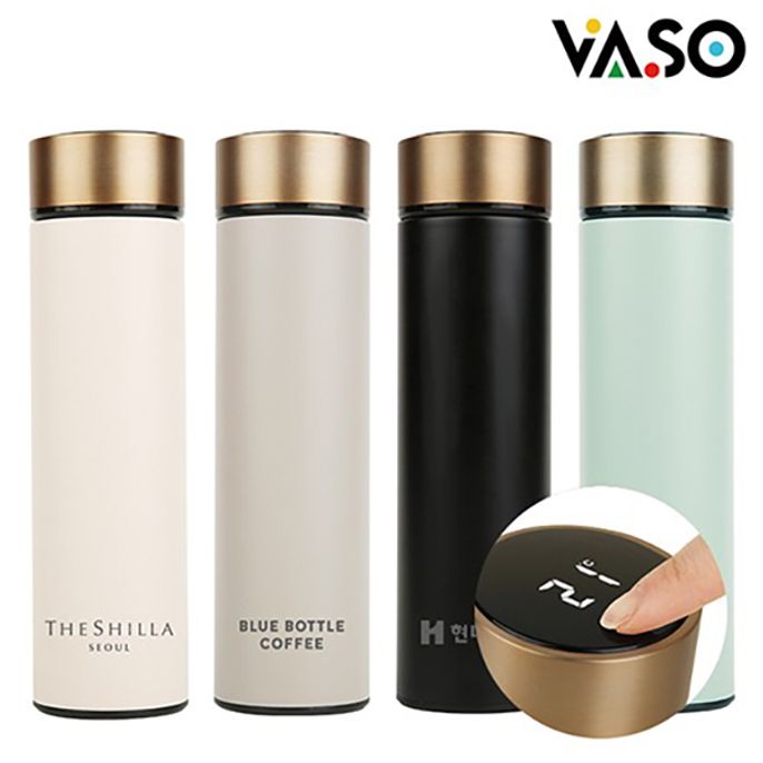 바쏘 럭셔리 스마트 온도계 텀블러 500ml
