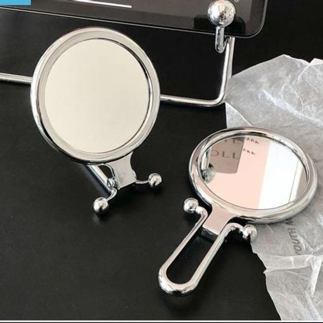 국산 접이식 손거울 공주거울 양면 손거울