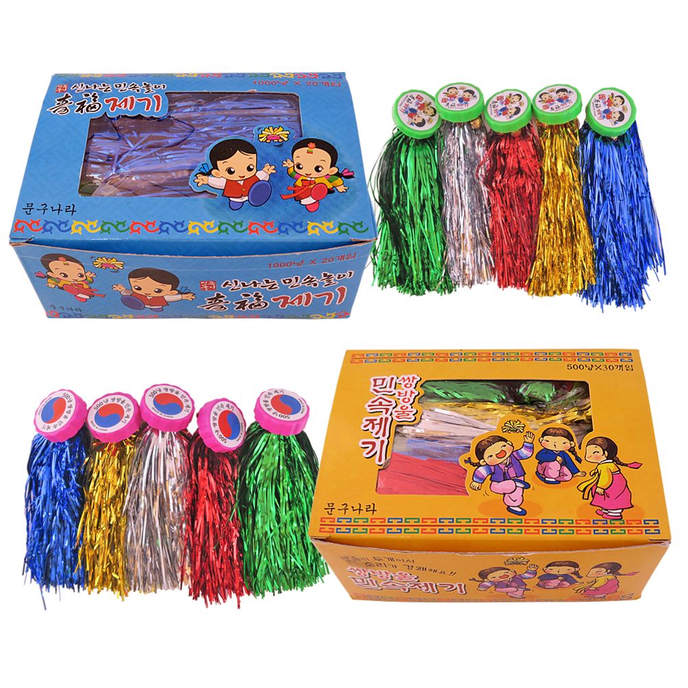 민속제기(대) 1박스(20개입) 제기차기 방울제기 전통놀이