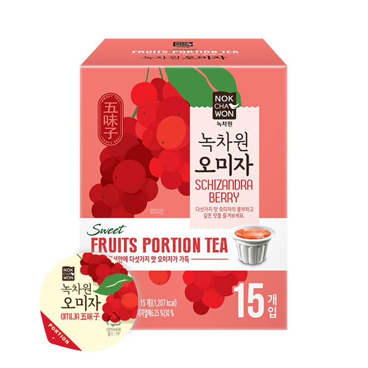 녹차원 오미자 포션 15입