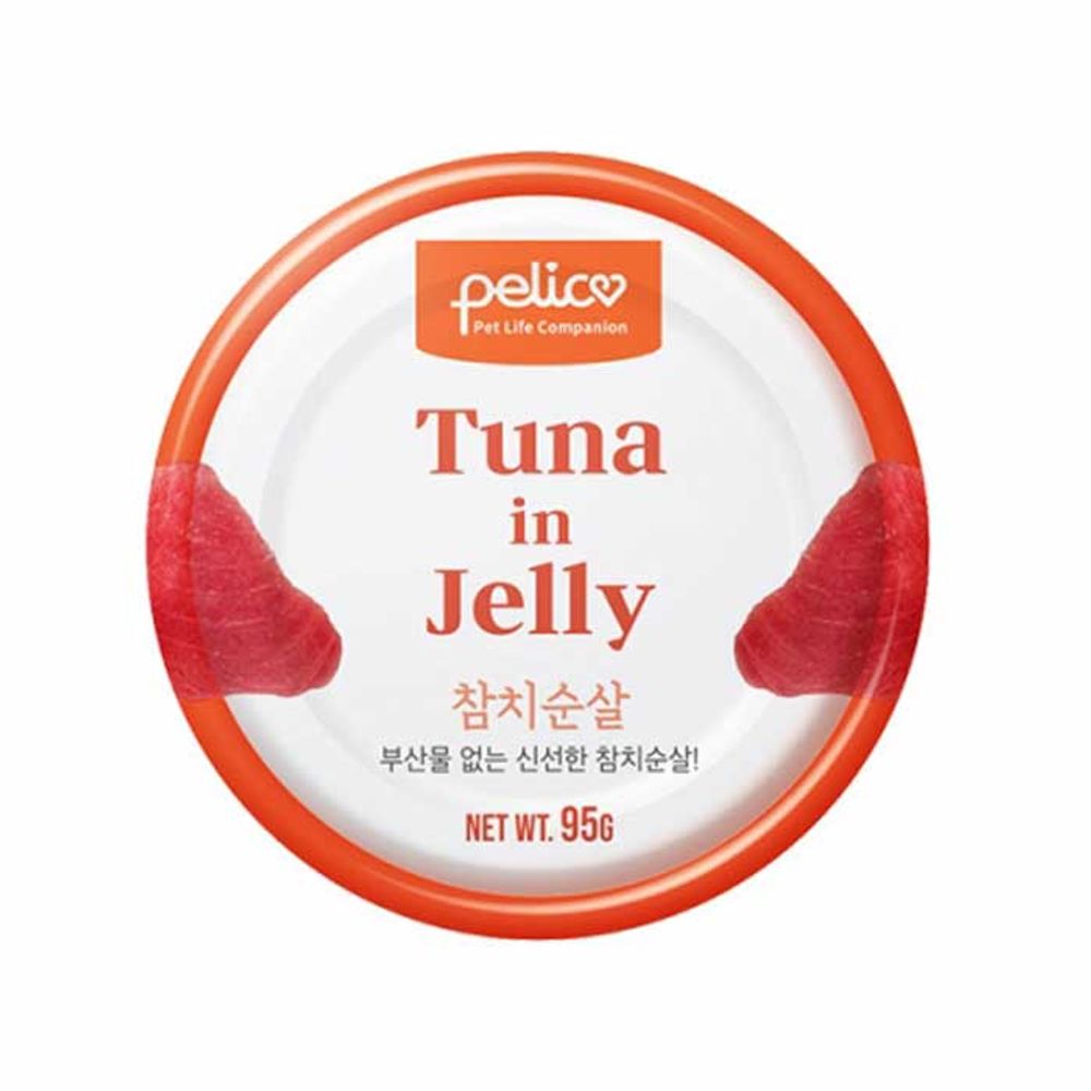 펠리코 고양이 습식캔 95g 1개 참치순살