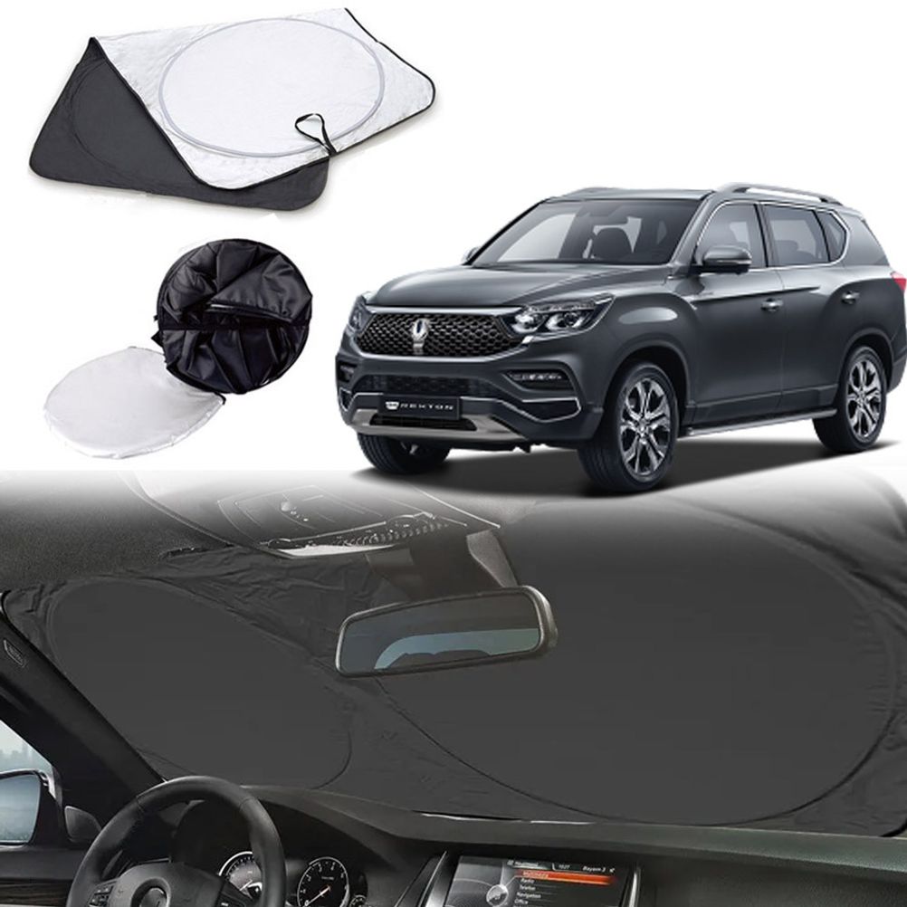 자동차 앞유리 커버 G4렉스턴 차량용 햇빛가리개 자외선 차단 햇볕 가림막