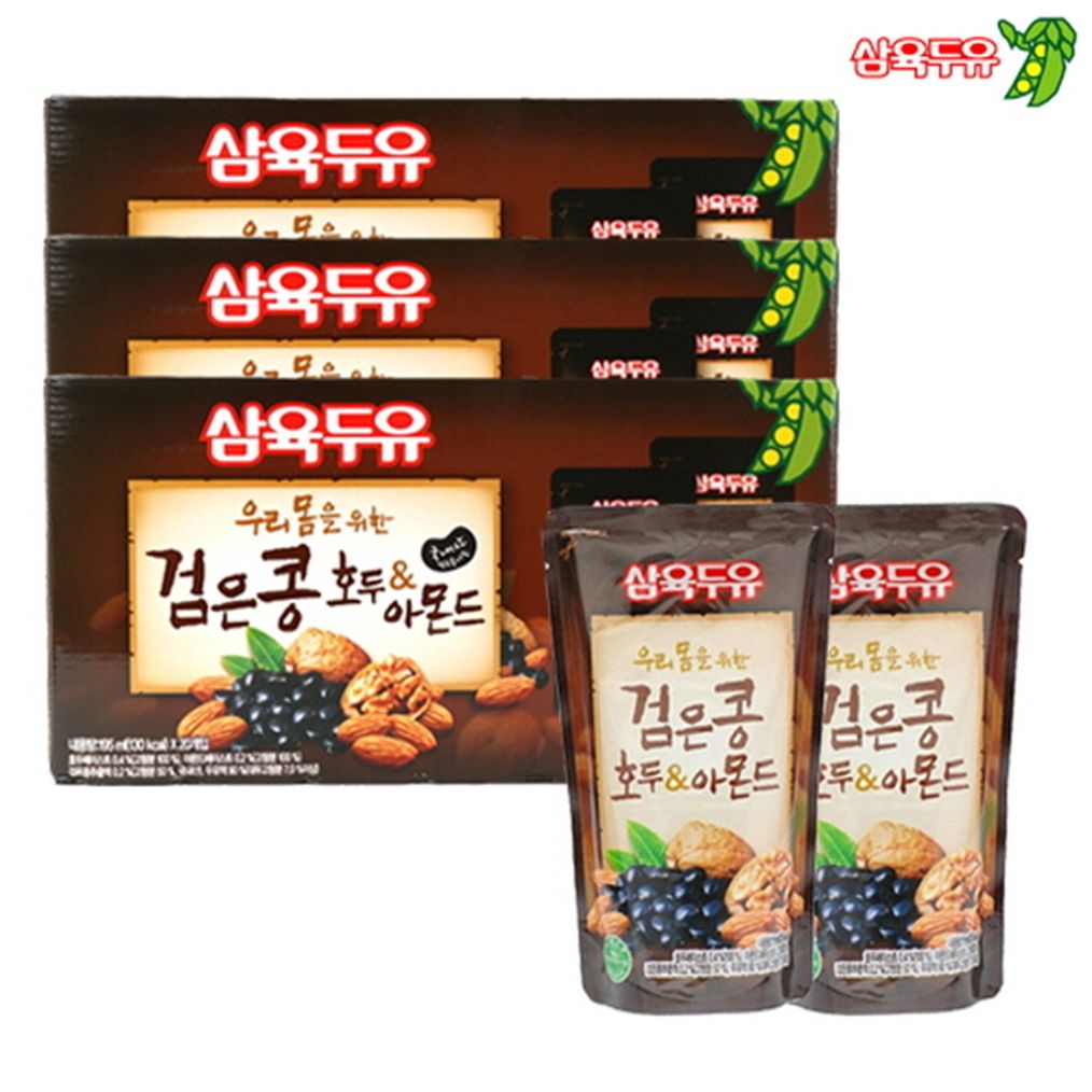 삼육두유 검은콩 호두 and 아몬드 190ml(140kcal) 45개입