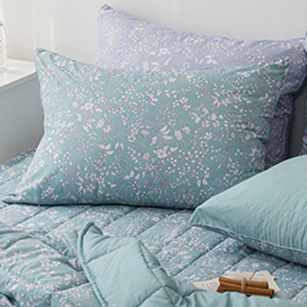 가든 피치스킨 간절기 베개커버 50x70cm (민트)