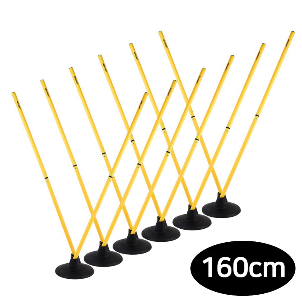 축구드리블 훈련 세트 160cm 분리형 (80cm x 2개입)