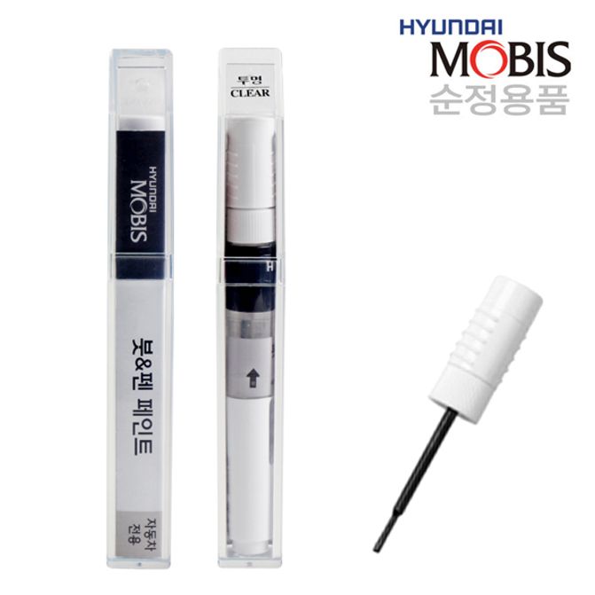 모비스 순정품 아반떼CN7 PE2 에코트로그레이 붓펜 자동차 붓페인트 차량용 카페인트