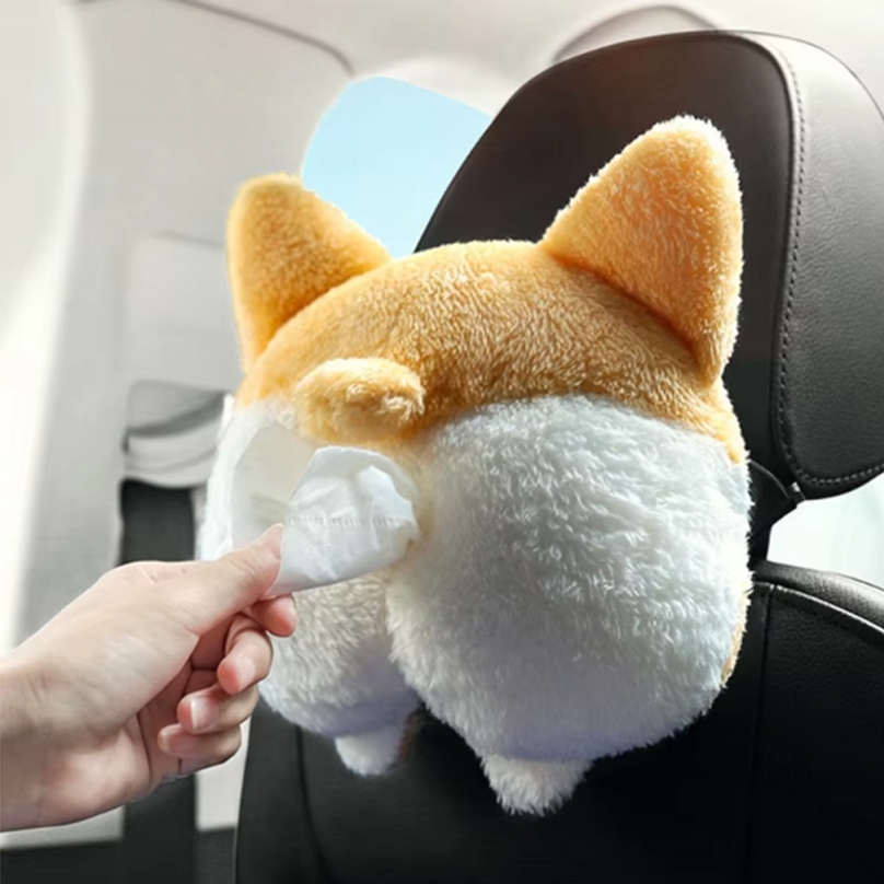 자동차 티슈 홀더 휴지 케이스 걸이