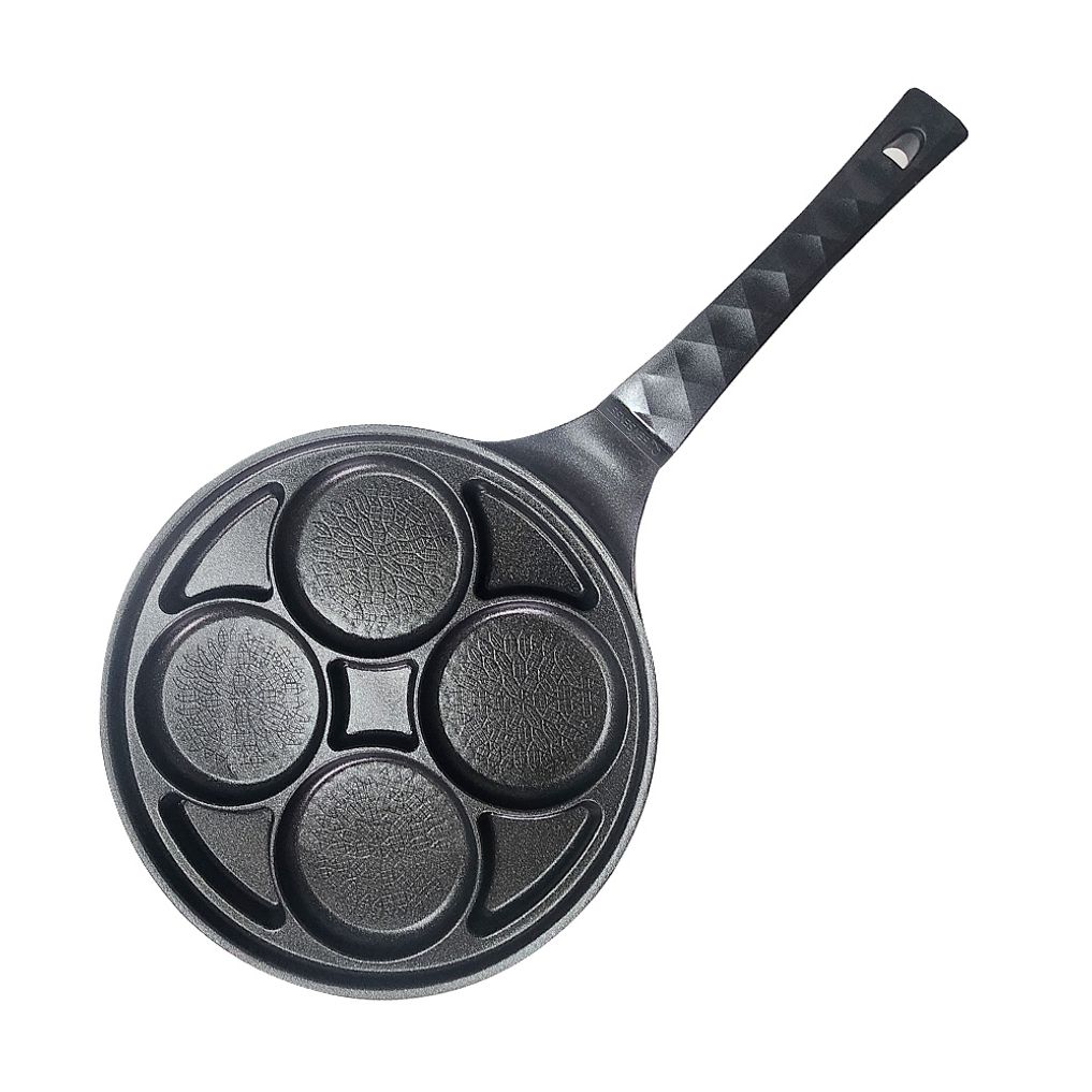 퀸센스 모아 IH 4구 원형에그팬 27cm