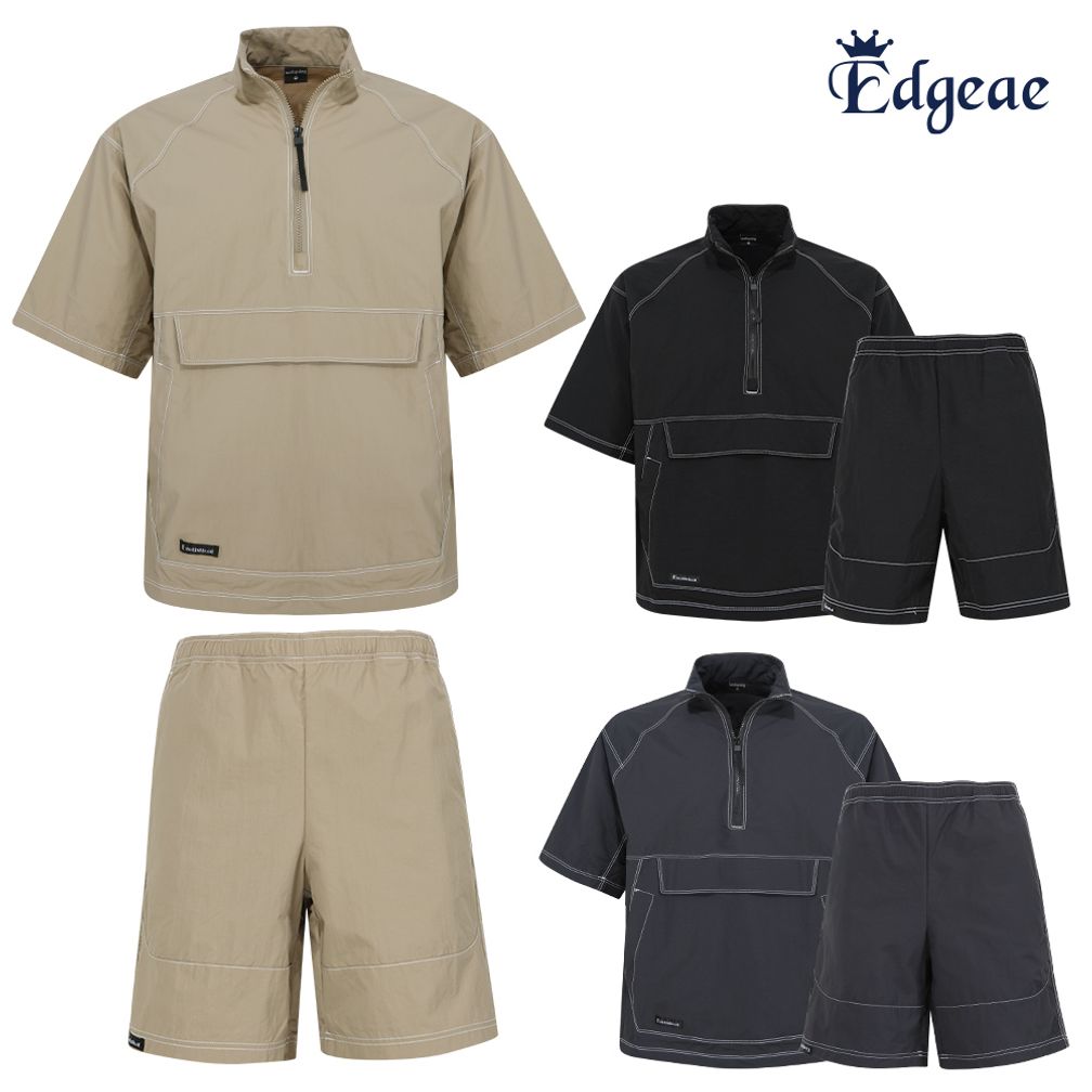 앳지에 남성 스티치 반집업 아노락 상하 MCTM5WS9022