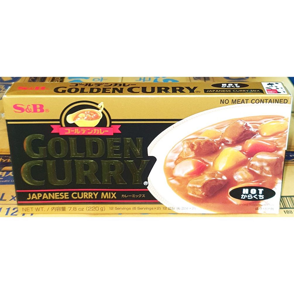 SB 골든카레(고형 매운맛 220g) X60