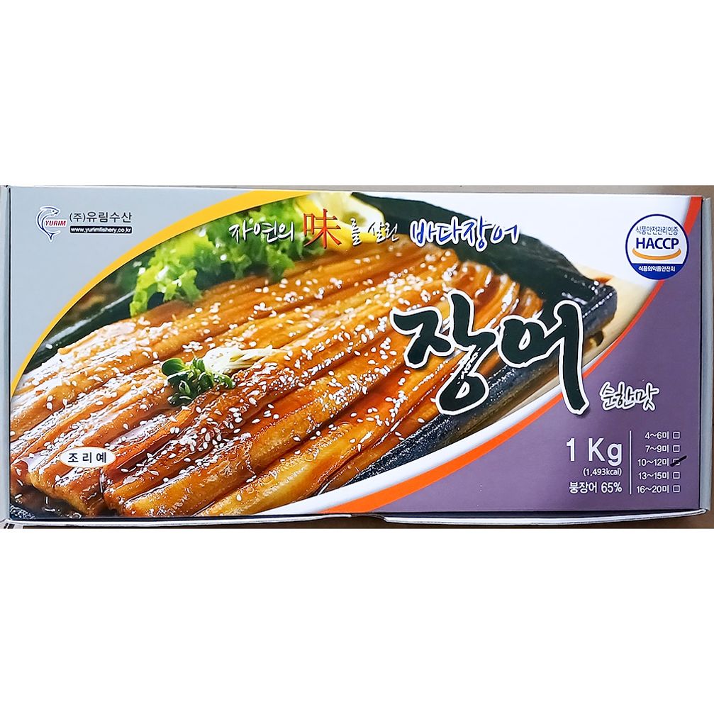 양념장어구이(유림수산 냉동 1K) X10